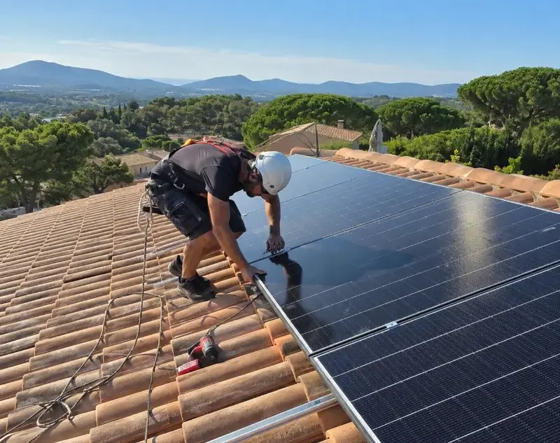 Installateur panneaux solaires Forcalqueiret — pose photovoltaïque sur toiture